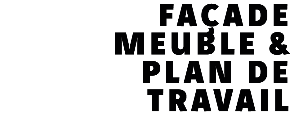 façade meuble & plan de travail 